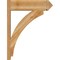 Ekena Millwork Thorton Rough Sawn Arts and Crafts Outlooker, Western Red Cedar, 8"W x 28"D x 36"H OUT08X28X36THR03RWR - alternate 2
